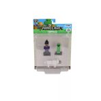 Paraply Pmı Mc2020 Minecraft 3D Figür Toppeez 3Lü Set Kız Erkek Çocuk Oyuncak Eğitici Oyuncaklar