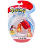 paraply Pok PKW0145 Pokemon Clip N Go Charmander Kız Erkek Çocuk Oyuncak Eğitici Oyuncaklar - Çok Renkli