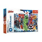 Paraply Puzzle-17357 Marvel The Avengers 60 Parça Puzzle Kız Erkek Çocuk Oyuncak Eğitici Oyuncaklar