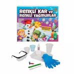 Paraply Renkli Kar Ve Renkli Yağmurlar Bilim Seti Kız Erkek Çocuk Oyuncak Eğitici Oyuncaklar
