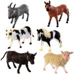 paraply Soft Çiftlik Hayvanları Kız Erkek Çocuk Oyuncak Eğitici Oyuncaklar - Çok Renkli