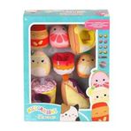 Paraply Sq Mm0018 Micromallows 4 Figür 4 Aksesuar Set -Necotoys Kız Erkek Çocuk Oyuncak Eğitici Oyuncaklar
