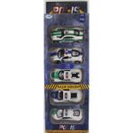paraply Sürtmeli Die Cast 5'li Metal Polis Araçları Kız Erkek Çocuk Oyuncak Eğitici Oyuncaklar - Çok Renkli