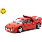 paraply Tarmac Works 1/64 Ford RS200 Red Kız Erkek Çocuk Oyuncak Eğitici Oyuncaklar - Çok Renkli