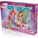 paraply Wınx 714 Puzzle 100/WINX Puzzle 100 Parça Kız Erkek Çocuk Oyuncak Eğitici Oyuncaklar - Çok Renkli