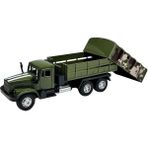 paraply WK-2227-10 Çek Bırak 1:50 Kamuflajlı Kamyon Kız Erkek Çocuk Oyuncak Eğitici Oyuncaklar - Çok Renkli