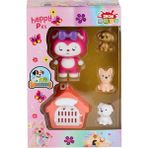 paraply ZN-5352 Happy Pet Hayvan Figürleri Kız Erkek Çocuk Oyuncak Eğitici Oyuncaklar - Çok Renkli