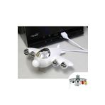 Paras Ticaret Mini Uçak Fan Masa vb. Üstü 4 Girişli Usb Çoklayıcı Çoğaltıcı (Ebat: 16 cm 12,2 cm) 1 Adet