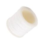 Paraşüt Ipi, Bileklik-Kolye Örgü Ipi 1 mm 50 Metre Beyaz