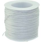 Paraşüt Ipi, Bileklik-Kolye Örgü Ipi 1 mm 50 Metre Gri