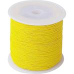 Paraşüt Ipi, Bileklik-Kolye Örgü Ipi 1 mm 50 Metre Sarı