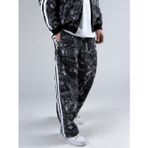Paraşüt Kumaş Siyah Baggy Pantolon Coc3043-1