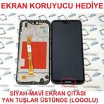 Parça Bankası Huawei P20 Lite Çıtalı Siyah Dokunmatik Lcd Cep Telefonu Ekranı