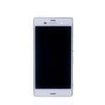 Parça Bankası Sony Xperia Z3 + Dokunmatik Çıtalı Beyaz LCD Ekran