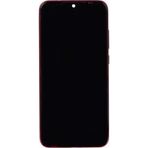 Parça Bankası Xiaomi Uyumlu Redmi Note 7 Pro Lcd Ekran Dokunmatik Kırmızı Çıtalı