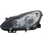 Parça World 93189361-OPEL CORSA D ÖN FAR MOTOR.KROM SİYAH SOL 06- -OPL10CO039