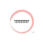 Parça World PST06-1700 PASSAT 2006- ÖN TAMPON PANJURU KROM.ORTA OEM No: 3C08536719B9