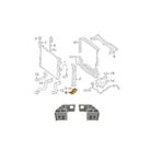 Parça World W20514-6301 W205 2014- RADYATÖR AYAĞI SOL ( ALÜMİNYUM OEM No: 2055014120