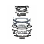 Parça World W20621-C63BK W206 2021- C63 AMG BODY KIT (ÖN TAMPON+DİFÜZÖR OEM No: