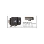 parcafix Cam düğmesi Sol Ikili Megane 2 2004- 10Pin Gri 504626976