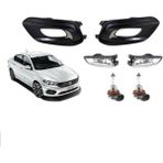 Parçafix Parcafix Fiat Egea Sedan Uyumlu Sis Farı Takımı Kromlu Set Al Tak Şeklinde 2015-2020