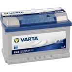 Parçafix Varta Akü 12V 72 Ah Amper E43 (Ford-Opel Alçak Tip) Akü 2024