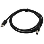 Parcbeny 1342 Type C To Dc 12V Pd 5.5 * 2.5mm Adaptör 1 Metre Çevirici Power Şarj Kablosu Type C PD Power Supply Cable Uç2:DC 5.5 * 2.5mm (5.5 * 2.1mm ile uyumludur kullanılabilir))