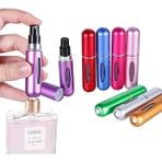 Parcbeny 14515 Pratik Doldurulabilir Mini Cep Parfüm Şişesi, Şık Kompakt Tasarımıyla Günlük Kullanım Için Ideal Bir Aksesuardır.(5Ml)