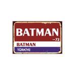 pardayanlar BATMAN : Şehir Plaka Ve Magnetleri. Batman