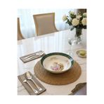Pardis Chine Vintage Desenli Porselen Kase | Gold & Yeşil Detaylı Çorba – Salata – Sunum Kasesi