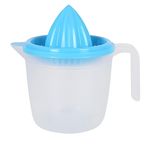 PARENCE. - Plastik meyve sıkacağı – kapasite 600 ml, meyve sıkacağı, portakal, limon, manuel – rastgele renk