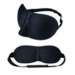 PARENCE - Uyku maskesi – Güçlendirilmiş ve burun çentikli gece maskesi – Polar konforlu maske – 23 x 9 cm
