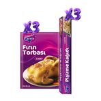 Parex 3 Paket Pişirme Kağidi Ve 3 Paket Fırın Torbası Set