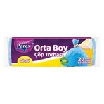 Parex 3'lü Güçlü Çöp Torbası Orta Boy