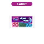 Parex Aquawave 3'lü Bulaşık Süngeri Üçlü Paket