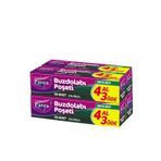 Parex Buzdolabı Poşeti Orta Boy 4 Al 3 Öde (4*20) 24 x 38 cm 12 Paket 1 Koli