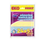 Parex Mikrofiber 5'li Temizlik Bezi 24 Paket