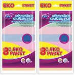 Parex Mikrofiber Temizlik Bezi 8'li (2 paketi)