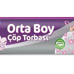 PAREX Premium Büzgülü Çöp Torbası Kiraz Çiçeği Kokulu Orta Boy 15'Li