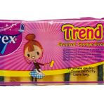 Parex Trend 5'li Adet Klasik Yeşil Oluklu Sünger