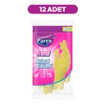 Parex Trend Bulaşık Eldiveni Orta Boy 12 Paket 1 Koli