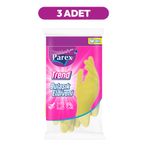 Parex Trend Bulaşık Eldiveni Orta Boy Üçlü Set