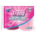 Parex Trend Comfort 4'lü Oluklu Sünger
