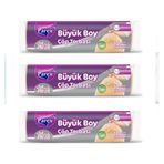 Parex Vanilya Kokulu 6x10'lu Büyük Boy Büzgülü Çöp Torbası