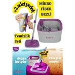 Parex Wondero Temiz Su Ile Kirli Su Ile Ayıran Otomatik Temizlik Seti 1 Adet Yedek Mop