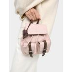 Parfois Charmlı Mini Teknik Kumaş Sırt Çantası - Standart - Pembe