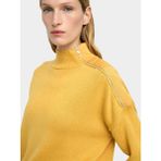 Parfois Fermuarlı Örme Kazak - Hardal Sarı - XS - S