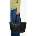Parfois Kadın Charm'lı Dokulu Shopper Çanta - Standart - Siyah