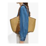 PARFOIS Kadın İçi Çıkarılabilir Örme Shopper Çanta