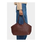 PARFOIS Örgülü Deri Shopper Çanta
